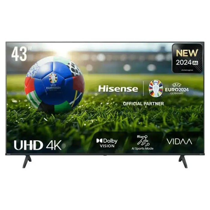 Hisense 43" 43A6N UHD 4K Smart TV - BrandCart Kenya