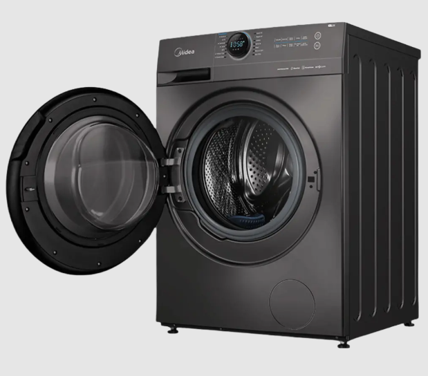Midea Front Load Washing Machine 12kg, Titanium - MF200W120WB/T