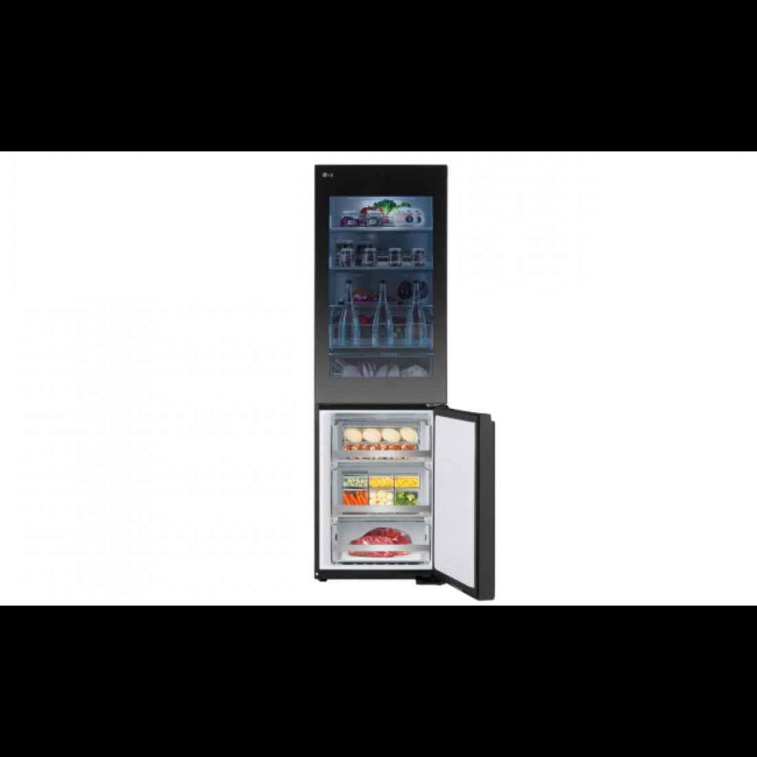 LG 349L Net Bottom Freezer Refrigerator GC-V459FSKW