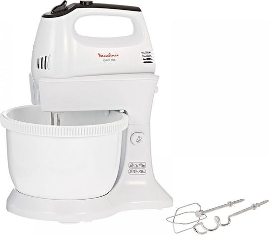 300W Moulinex Quick Mix Hand Mixer With Stand Bowl - BrandCart Kenya