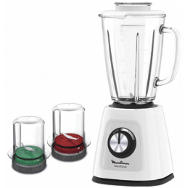 700W, 1.75Ltr Moulinex Blendforce Glass Blender LM435127 with Grinder & Grayer - BrandCart Kenya