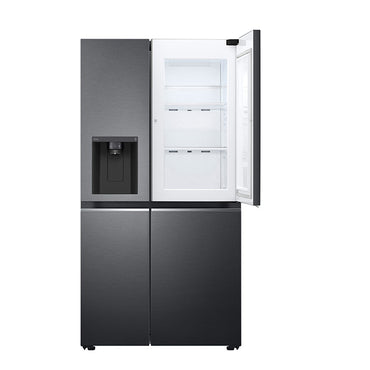 LG Side by Side Fridge Matte Black Finish GC-J257SQRS- 635(L) - BrandCart Kenya
