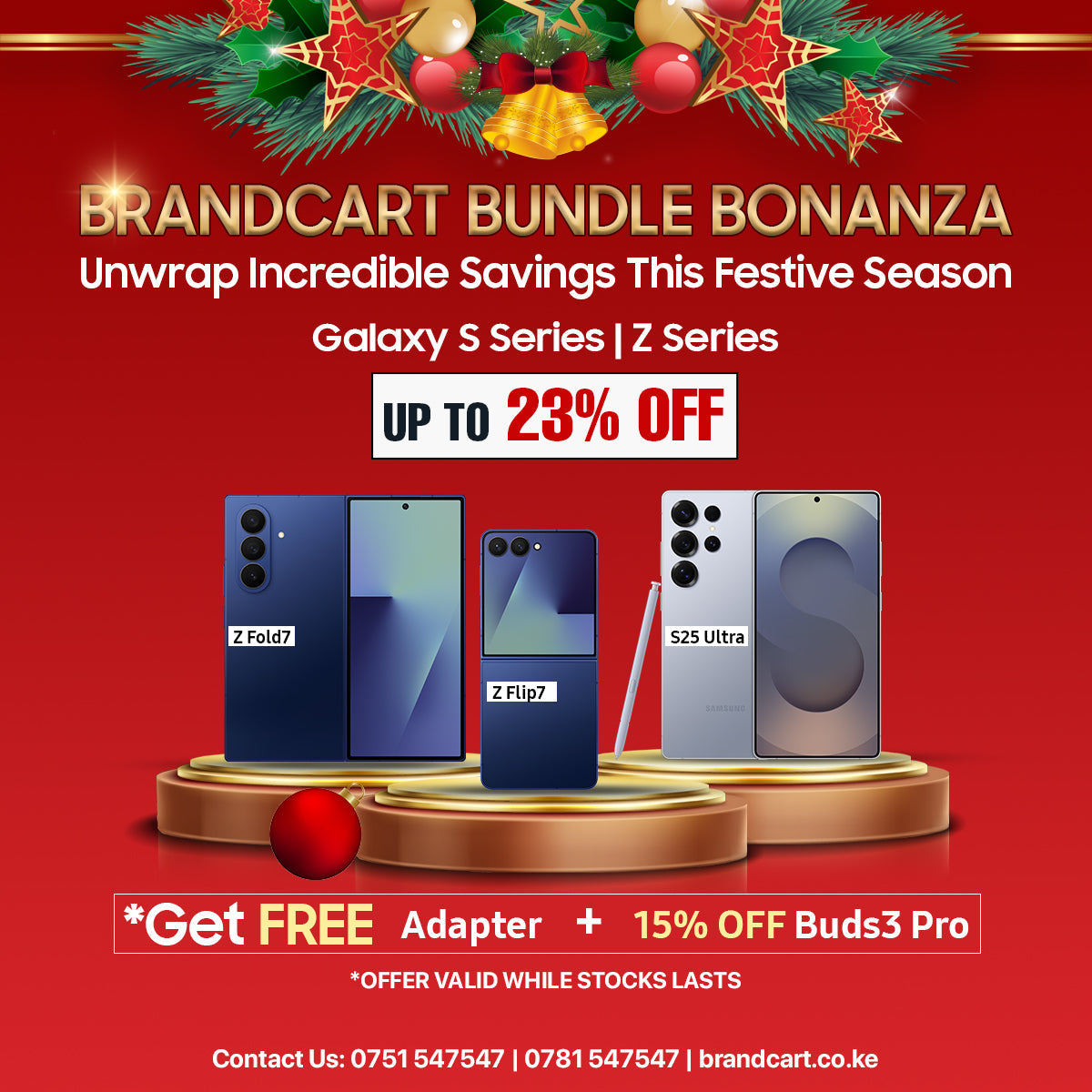 Galaxy Z and S December campaign 2025