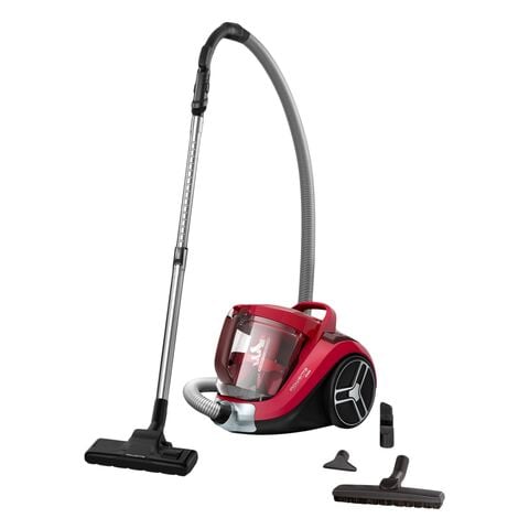 1800Wts Tefal TW4853HA Bagless Vacuum Cleaner Red - BrandCart Kenya