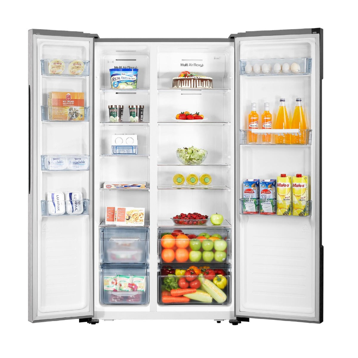 Hisense 518L Side by Side Fridge REF518DR - BrandCart Kenya