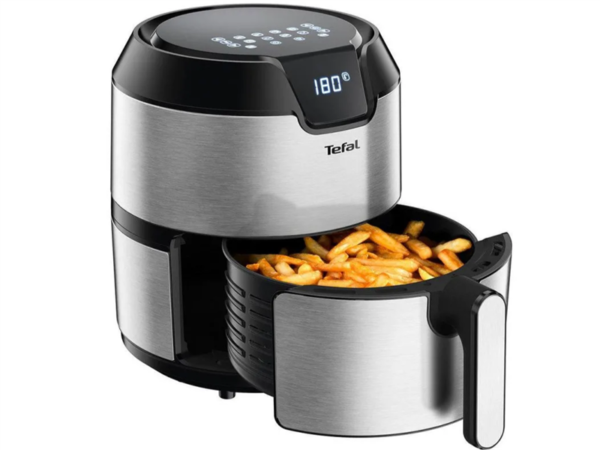 1500W, 4.2Ltr Tefal Easy Fry Digital Air Fryer EY401D27 Silver - BrandCart Kenya
