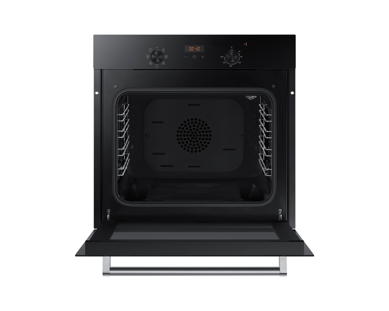 Electric Oven with Convection (Fan Assisted) 60L, Black - BrandCart Kenya