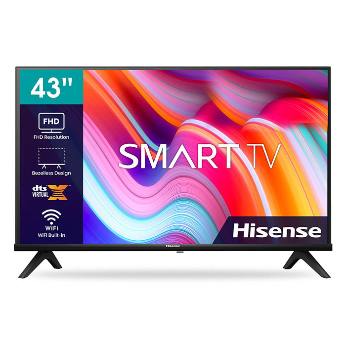 Hisense 43” 43A4K FHD Smart TV, - BrandCart Kenya