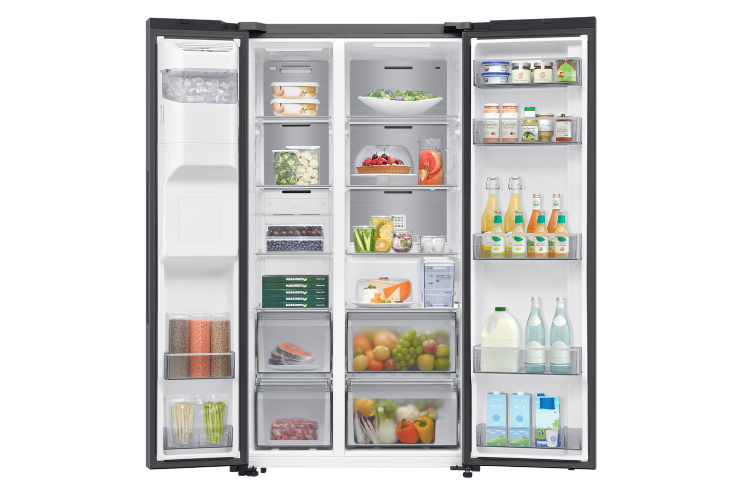 Samsung 635Ltrs Side by Side Refrigerator RS70F65K3TUT