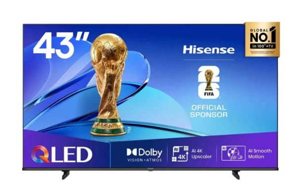 Hisense 43Q6QKEN 43-Inch 4K UHD Smart QLED TV