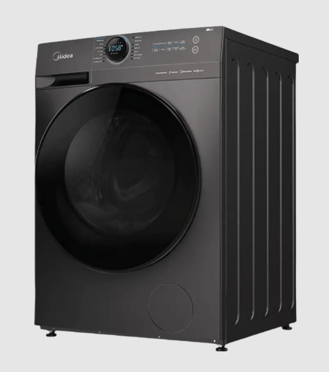 Midea Front Load Washing Machine 12kg, Titanium - MF200W120WB/T