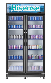 Hisense FL81WC 758L - Vertical Side-by-Side Showcase Fridge with Lock