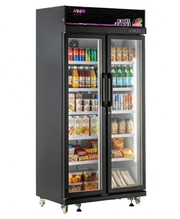 ARMCO ASC-700: 580L No Frost Double Glass Door Showcase Cooler
