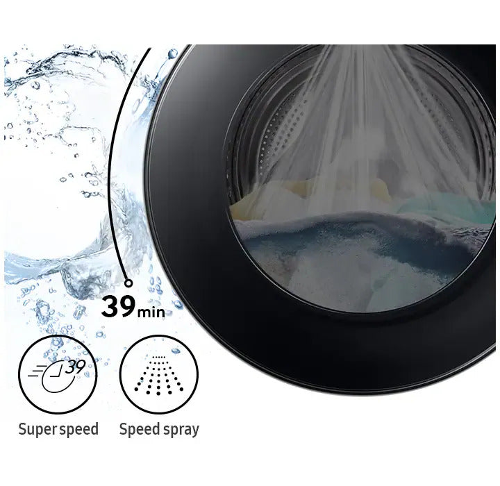 SAMSUNG 12KG BESPOKE FRONT LOAD WASHER + 8KG DRYER MACHINE : WD12BB944DGB - BrandCart Kenya