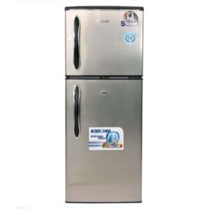 BRUHM BRD-140 INOX DOUBLE DOOR REFRIGERATOR - BrandCart Kenya