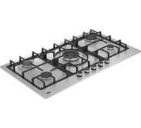 Beko HIMW 95225 SXEL 5 Gas Built In Hob - 90CM, Stainless Steel - BrandCart Kenya