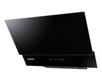 Wall-mount Kitchen Hood with Power Ventilation in Black - BrandCart Kenya