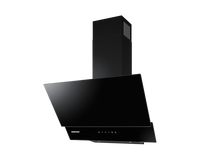 Wall-mount Kitchen Hood with Power Ventilation in Black - BrandCart Kenya