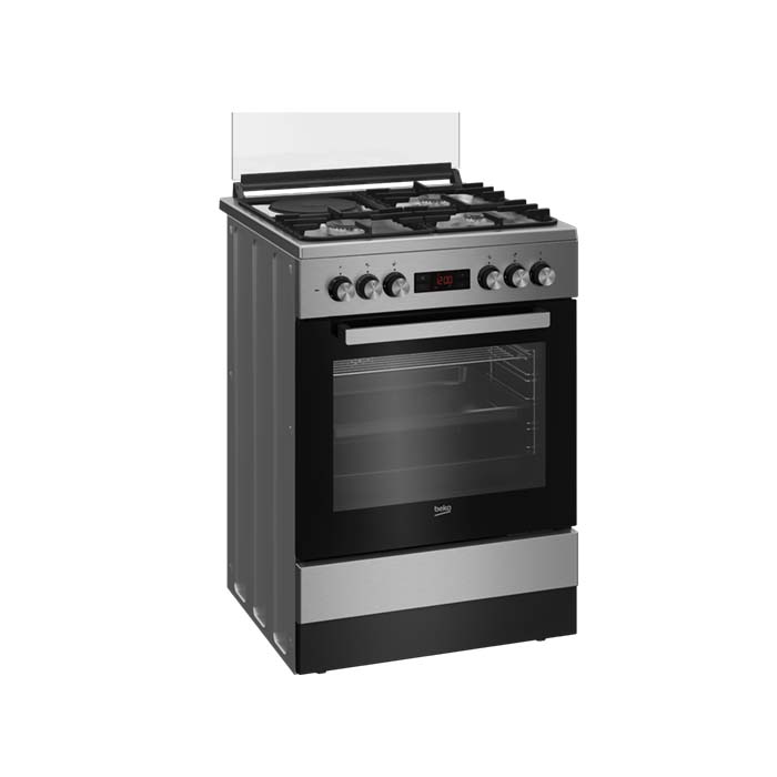 Beko, 60CM Freestanding Cooker FSM63330DXDSL - BrandCart Kenya
