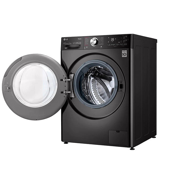 LG F4V9BWP2EE Front Load Washing Machine12KG – Black - BrandCart Kenya