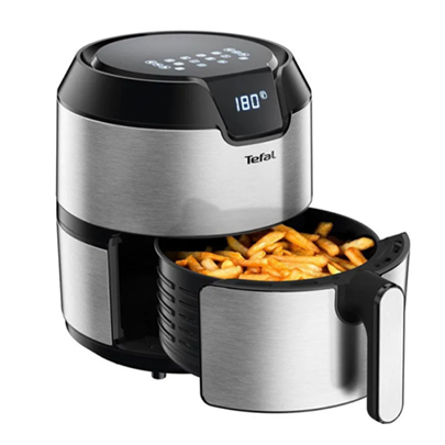 1500W, 4.2Ltr Tefal Easy Fry Digital Air Fryer EY401D27 Silver - BrandCart Kenya