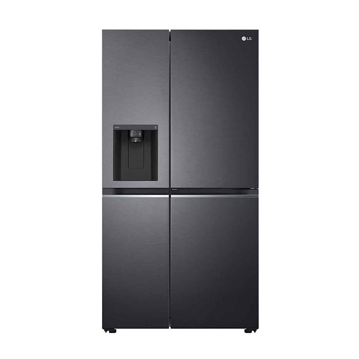 LG Side by Side Fridge Matte Black Finish GC-J257SQRS- 635(L) - BrandCart Kenya