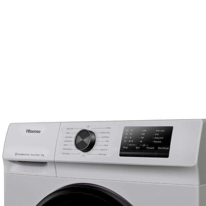 Hisense WFVB6010MS 6kg Front Load Washing Machine - BrandCart Kenya