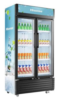 Hisense FL81WC 758L - Vertical Side-by-Side Showcase Fridge with Lock