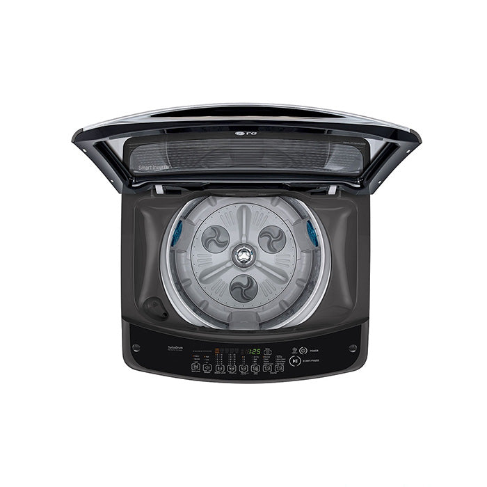 LG T1666NEHT2 Top Load Washing Machine 16KG – Black - BrandCart Kenya