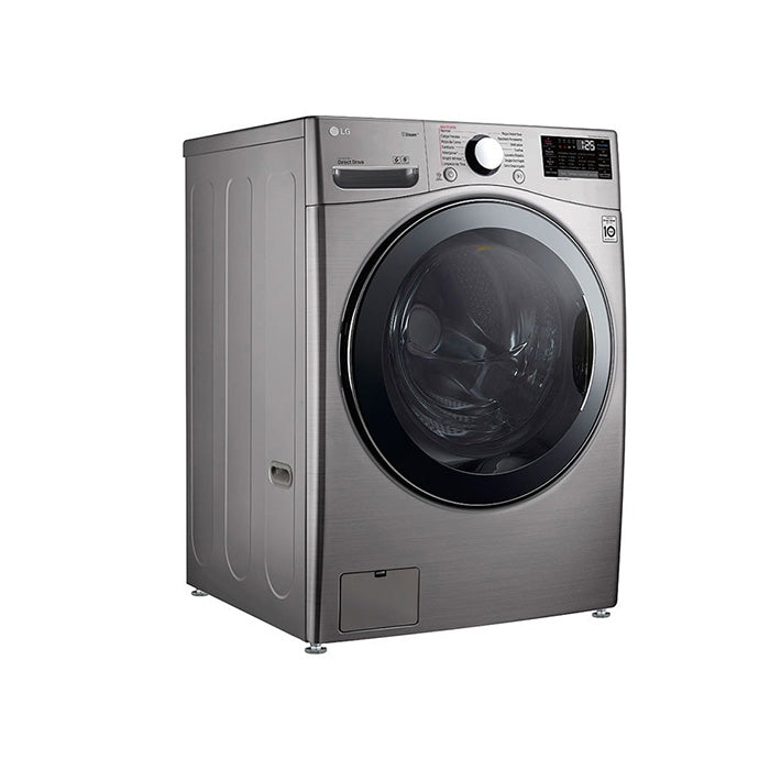 LG F0L2CRV2T2 Front Load Washer Dryer 18/10KG – Silver - BrandCart Kenya