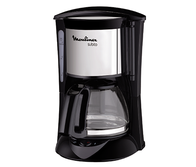1000W, 1.25 Litres / 10-15 cups Moulinex Coffee Maker Machine - BrandCart Kenya