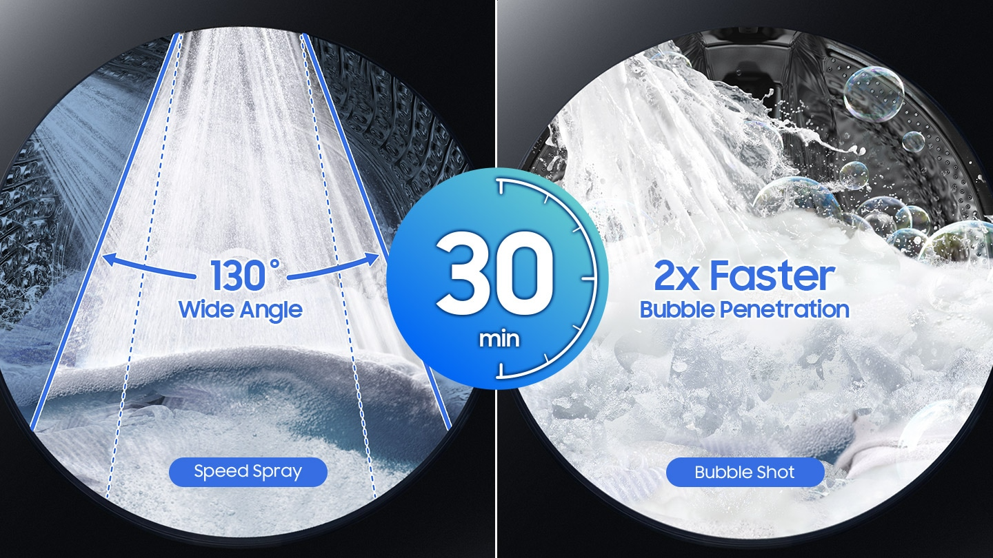 Samsung 17/10KG Front Load Washer Dryer Combo Black Cavier WD17T6300GP/SP - BrandCart Kenya