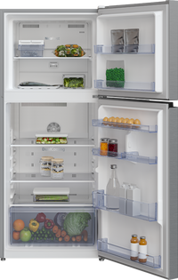 Beko RDNT251I50S Top Mount Freezer, 251L - Silver - BrandCart Kenya