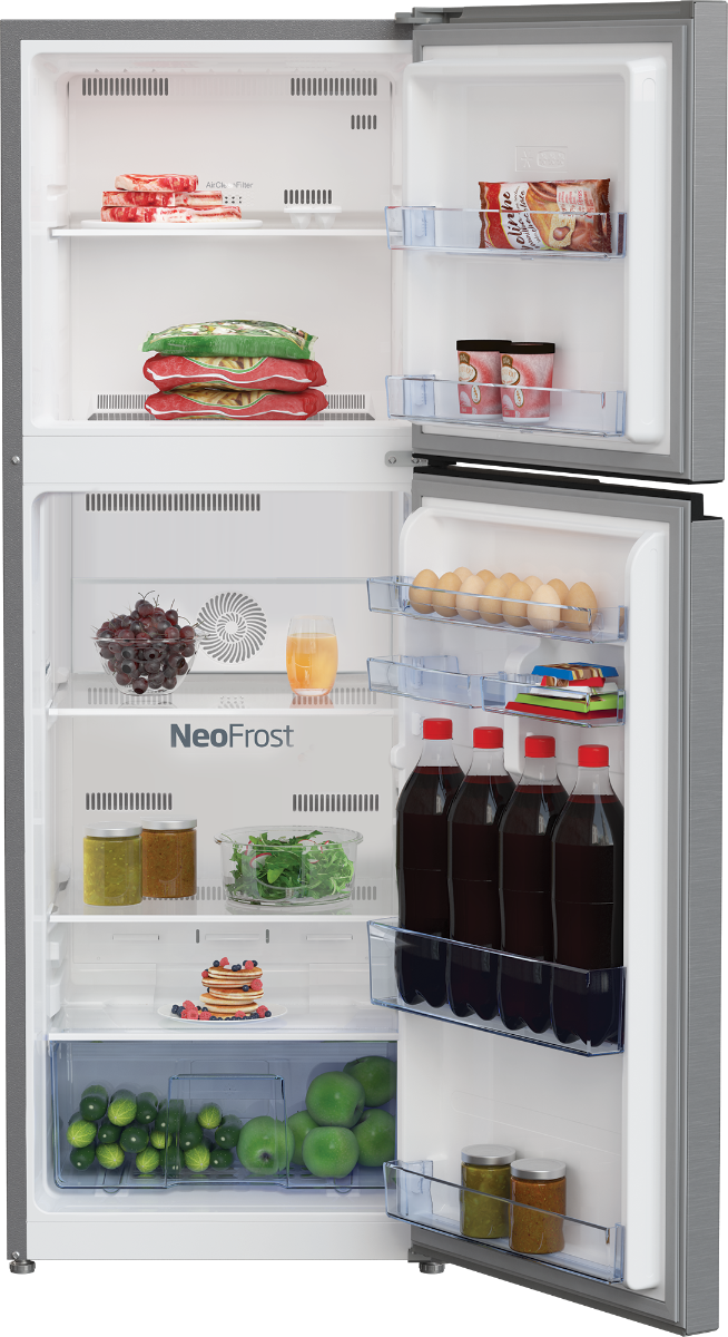 Beko RDNT251I50S Top Mount Freezer, 251L - Silver - BrandCart Kenya