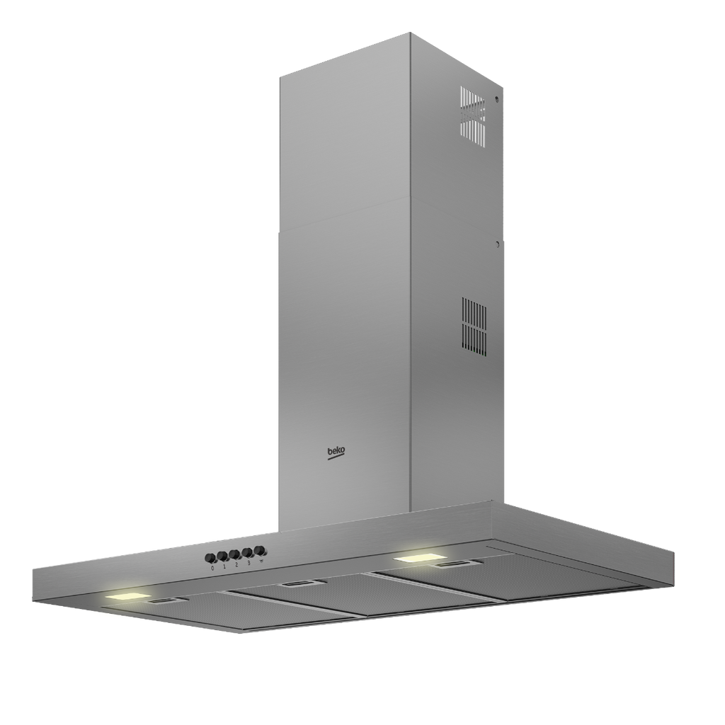 Beko Hood (Wall-mounted, 90 cm) BHCB91622BXH - BrandCart Kenya