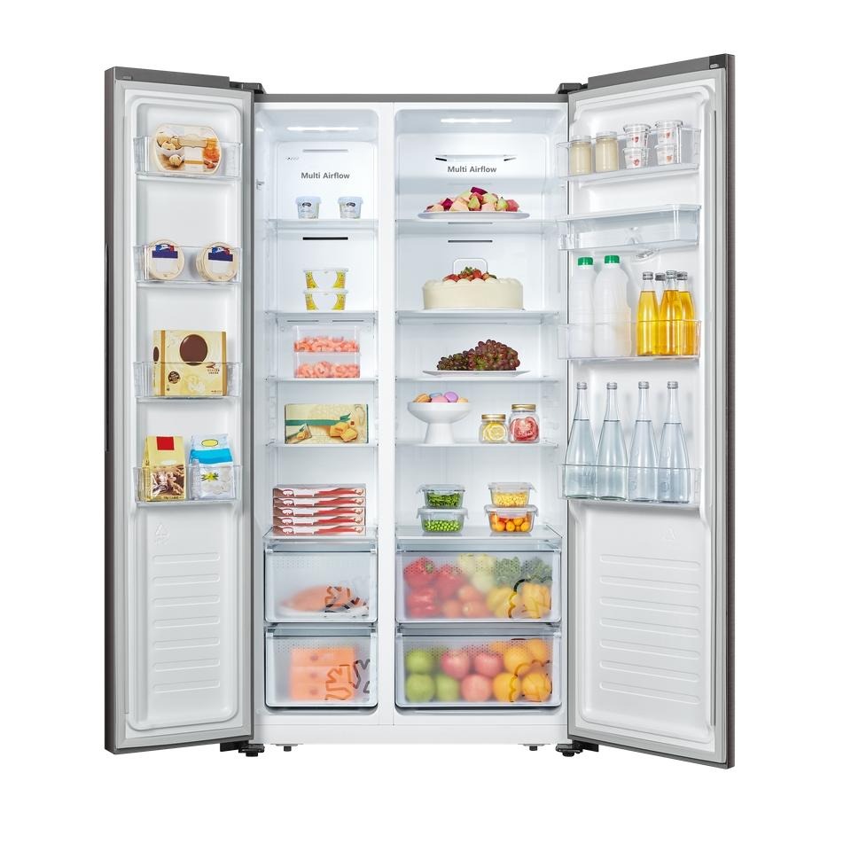 Hisense RC-67WS4SA 519L Side-by-side No Frost Refrigerator + Water Dispenser - BrandCart Kenya