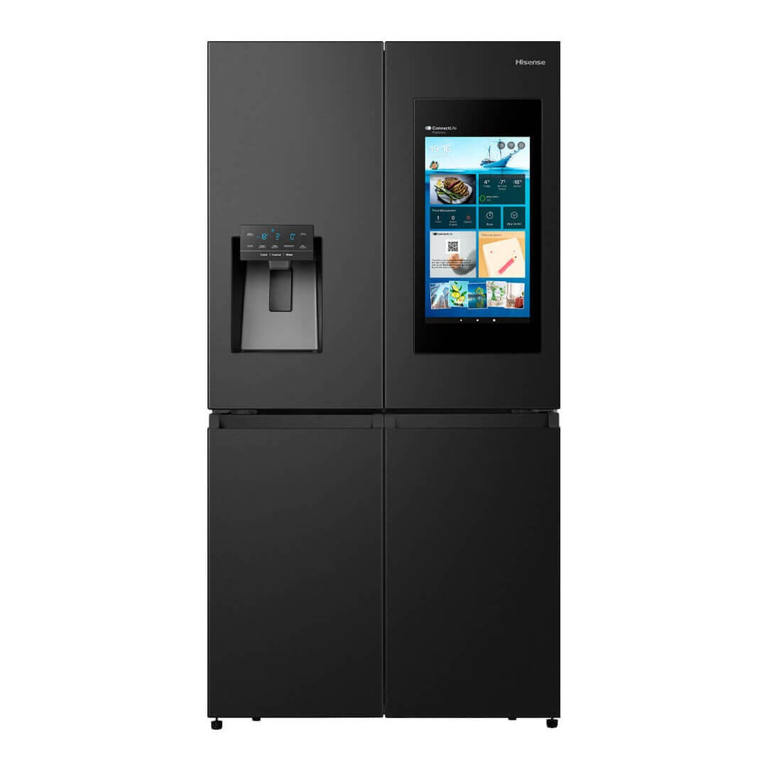 Hisense RC-68WC4SB 536L 4 Door No Frost Smart Refrigerator + Ice and Water Dispenser - BrandCart Kenya