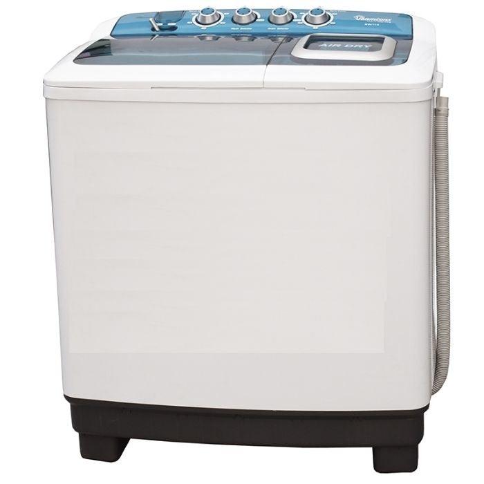 Ramtons TWIN TUB SEMI AUTOMATIC 10KG WASHER, 8.5KG SPIN - RW/116