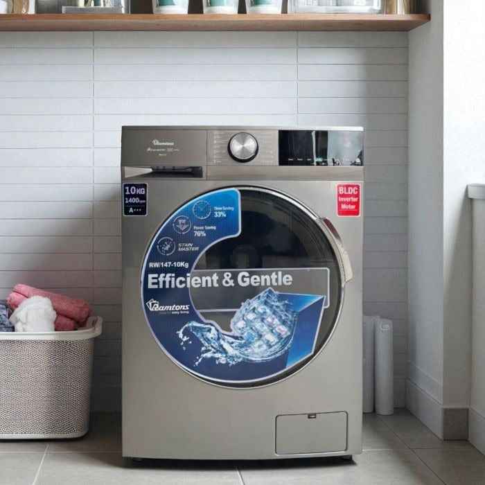 Ramtons FRONT LOAD FULLY AUTOMATIC 10KG WASHER 1400RPM - RW/147