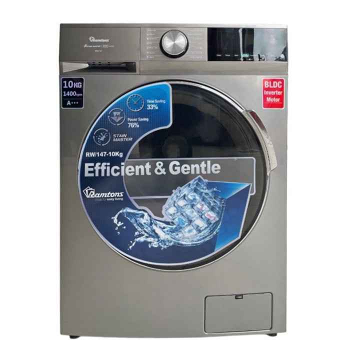 Ramtons FRONT LOAD FULLY AUTOMATIC 10KG WASHER 1400RPM - RW/147 ...