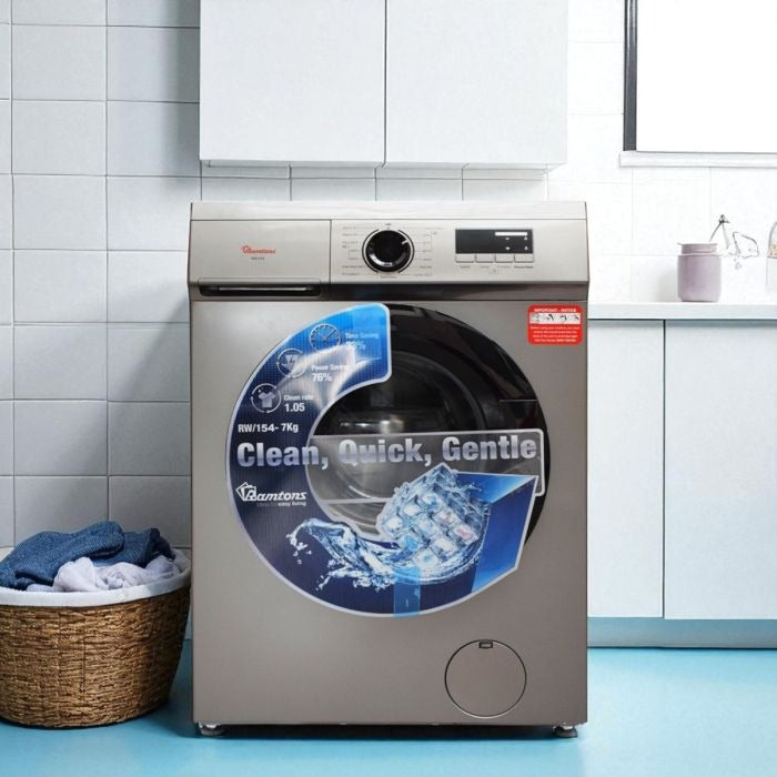 Ramtons FRONT LOAD FULLY AUTOMATIC 7KG WASHER 1400RPM - RW/154