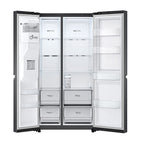 LG Side by Side Fridge Matte Black Finish GC-J257SQRS- 635(L) - BrandCart Kenya