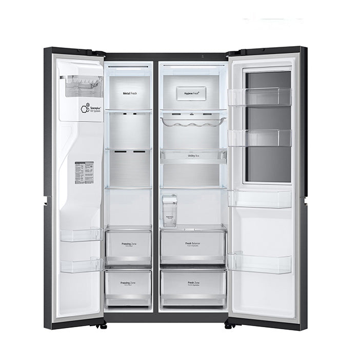 LG 635L Side by Side Fridge with InstaView GC-X257CQES - BrandCart Kenya