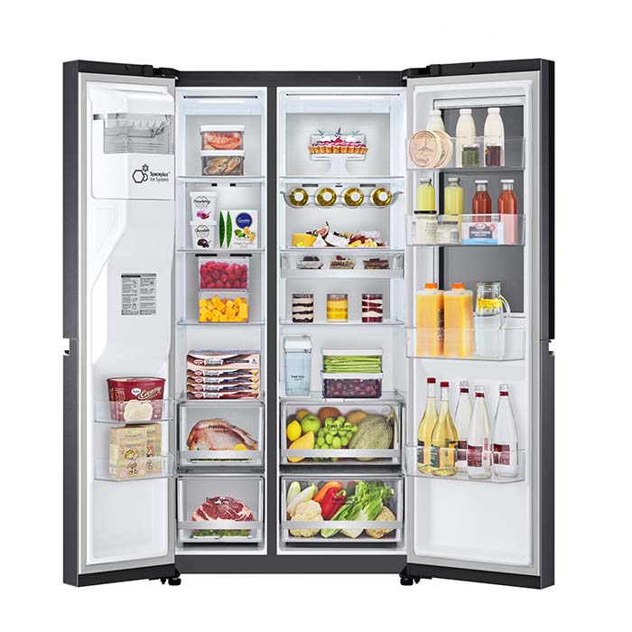 LG 635L Side by Side Fridge with InstaView GC-X257CQES - BrandCart Kenya