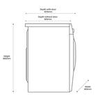 SAMSUNG 11KG FRONT LOAD WASHER DRYER: WD11DG5B15BBEU - BrandCart Kenya