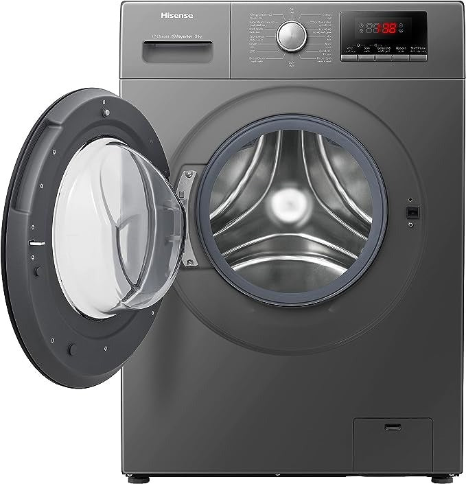 Hisense WFQP9014EVMT 9kg Front Load Washing Machine - BrandCart Kenya