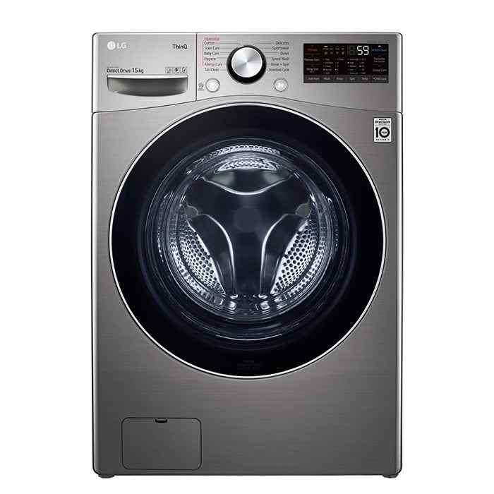 LG 15KG F0L9DYP2S Front Load Washing Machine – Silver