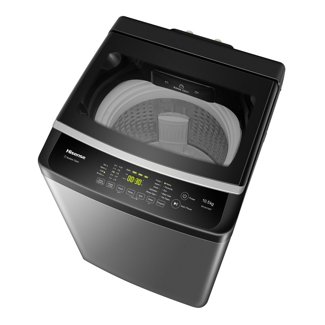 Hisense WTJA1102T 10.5kg Top Load Washing Machine - BrandCart Kenya